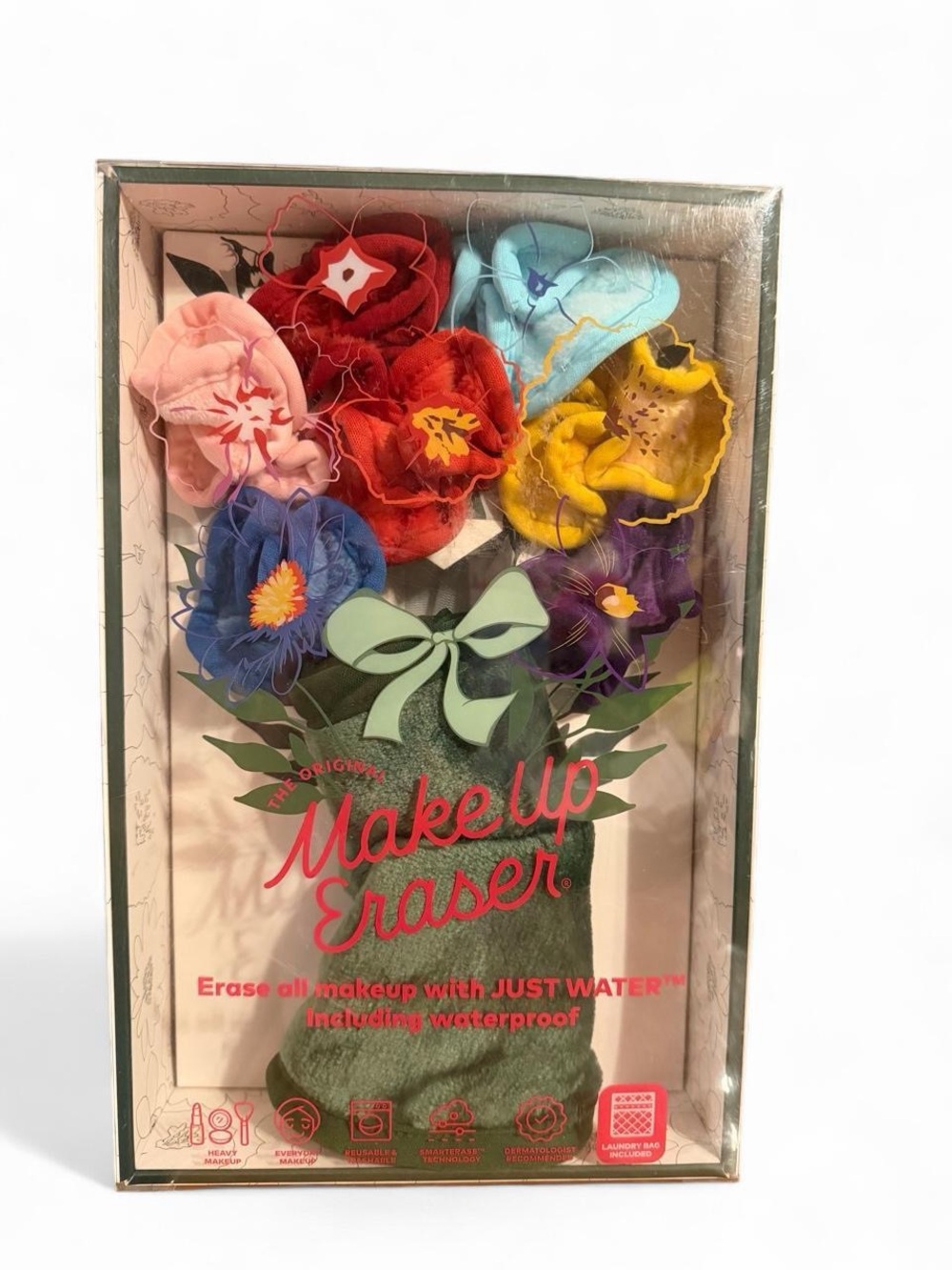 MakeUp Eraser Floral Bouquet Makeup Remover Cloth Set